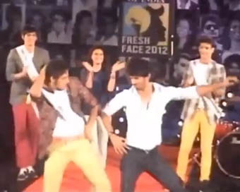 Siddhant Chaturvedi dancing with Sushant 