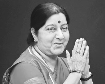 Former External Affairs Minister Sushma Swaraj