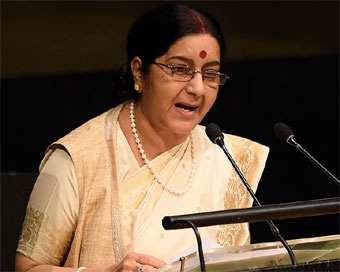 External Affairs Minister Sushma SwarajExternal Affairs Minister Sushma Swaraj