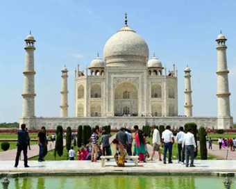 Taj Mahal, Agra (file photo)