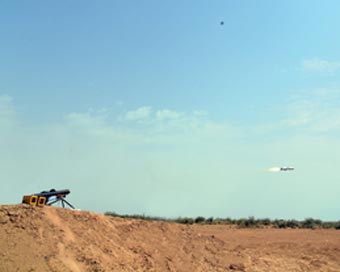 India conducts successful trials of Portable Anti-tank Guided Missile Weapon System in Rajasthan