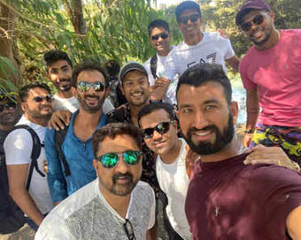 Team India Visits Blue Springs In NZ