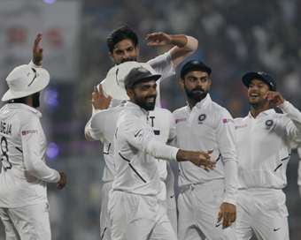 Kohli, pacers run riot in maiden Pink Ball Test, win series 2-0