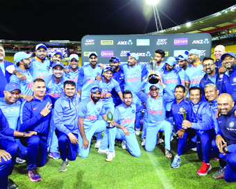 India beat New Zealand in 5th ODI, win series 4-1