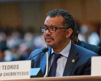 WHO Director-General Tedros Adhanom Ghebreyesus 