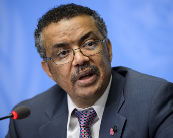 WHO Director-General Tedros Adhanom Ghebreyesus