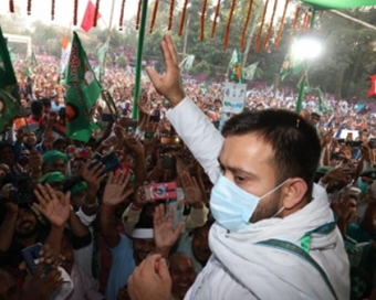 Bihar Elections: With 247 meetings, Tejashwi outshines others on campaign trail