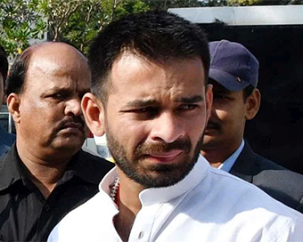 Son of RJD chief Lalu Prasad Yada - Tej Pratap Yadav