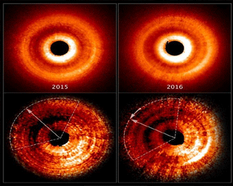 Hubble detects \