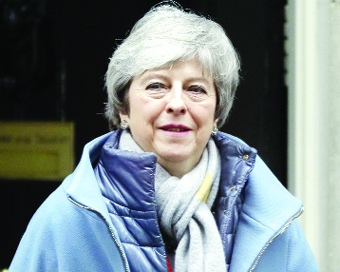 British Prime Minister Theresa May (file photo)