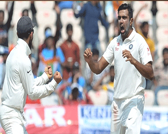 Live India vs Bangladesh Test 2017, Day 4 : Ashwin becomes fastest bowler to scalp 250 Test wickets