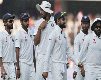 India vs Bangladesh Test 2017, Day 3: BAN 322/6, trail by 365 at stumps