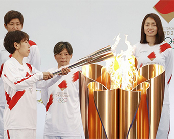 Tokyo Olympic torch relay kicks off