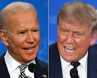 Trump, Biden hold separate town halls in place of direct debate 