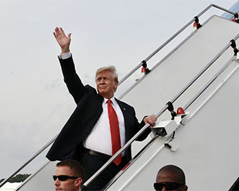 Trump to fly to Florida shortly before Biden