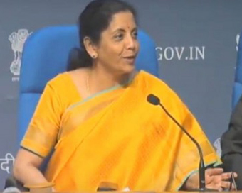 Finance Minister Nirmala Sitharaman