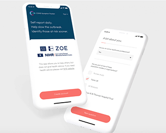 Symptom tracking app to slow spread of coronavirus