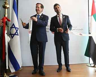 UAE becomes 1st Gulf nation to open embassy in Israel