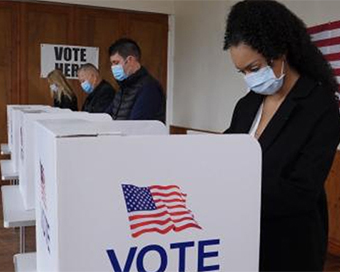 Record turnout in early voting for US Presidential Election despite COVID-19 pandemic