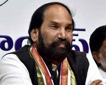 Telangana state Congress chief N. Uttam Kumar Reddy