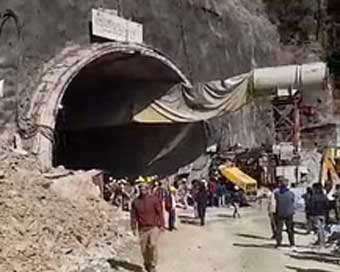 Uttarkashi tunnel collapse: All eight trapped UP workers safe