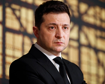 Ukrainian President Volodymyr Zelensky o