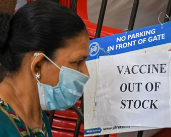 Covid vaccination pace plummets as Delhi short on supplies again