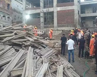 Two killed, 7 injured in building collapse in Varanasi