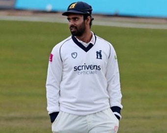 Hanuma Vihari dismissed for 23-ball duck on County debut