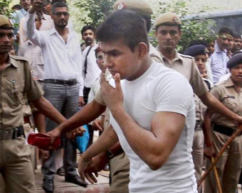 Vinay Kumar Sharma, one of the convicts in the Nirbhaya gang-rape and murder case (file photo)