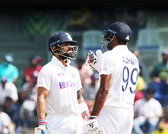 IND vs ENG, 2nd Test: Kohli, Ashwin stretch India