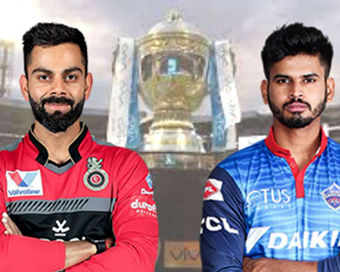 RCB skipper Virat Kohli and DC skipper Shreyas Iyer