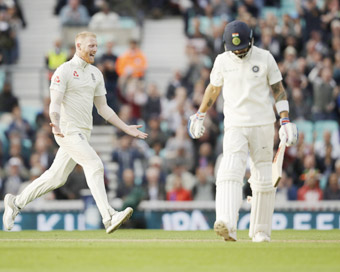 India stutter to 174/6 in reply to England