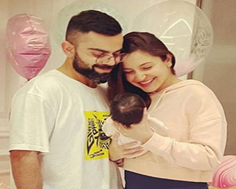 Virat Kohli, Anushka Sharma share 1st pic of daughter 