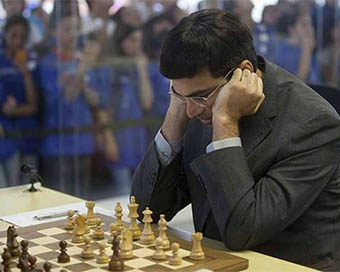 Indian grandmaster Viswanathan Anand 