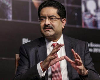 Vodafone Idea chairman Kumar Mangalam Birla (file photo)