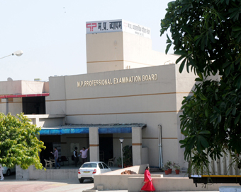 Bhopal: A view of Madhya Pradesh Vyapam office in Bhopal on July 8, 2015. (Photo: IANS)