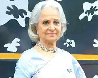 Waheeda Rehman to be feted with Dadasaheb Phalke Lifetime Achievement Award