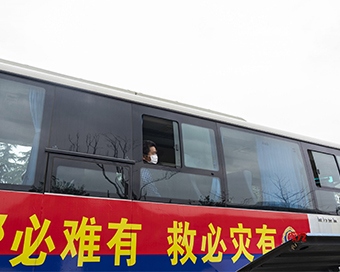 Wuhan buses hit the road