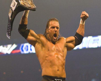File photo: WWE star Triple H
