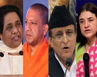 EC cracks whip, bars Yogi, Mayawati, Azam, Maneka
