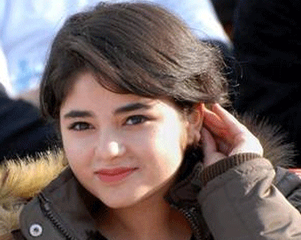 Actress Zaira Wasim complains of in-flight molestation