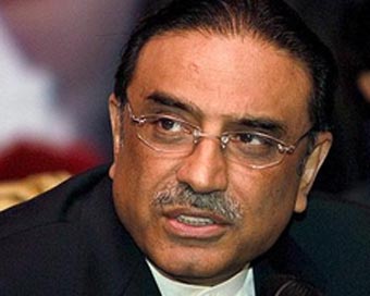 Pakistan President Asif Ali Zardari