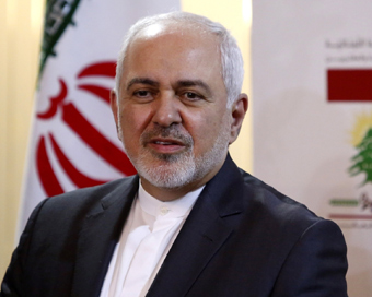 Iranian Foreign Minister Mohammad Javad Zarif (file photo)