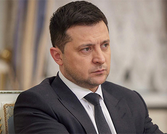 President Volodymyr Zelensky