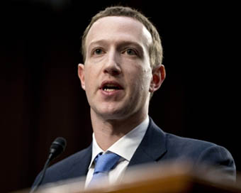 Facebook CEO Mark Zuckerberg