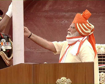 74th Independence Day: PM Modi unfurls tricolour at Red Fort